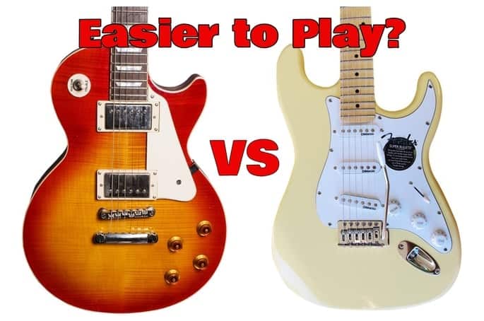 difference between gibson les paul and fender stratocaster