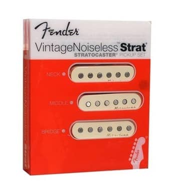 fender stratocaster noiseless pickups